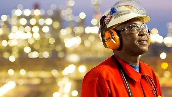 man with goggles and hard hat in red uniform pearl gtl